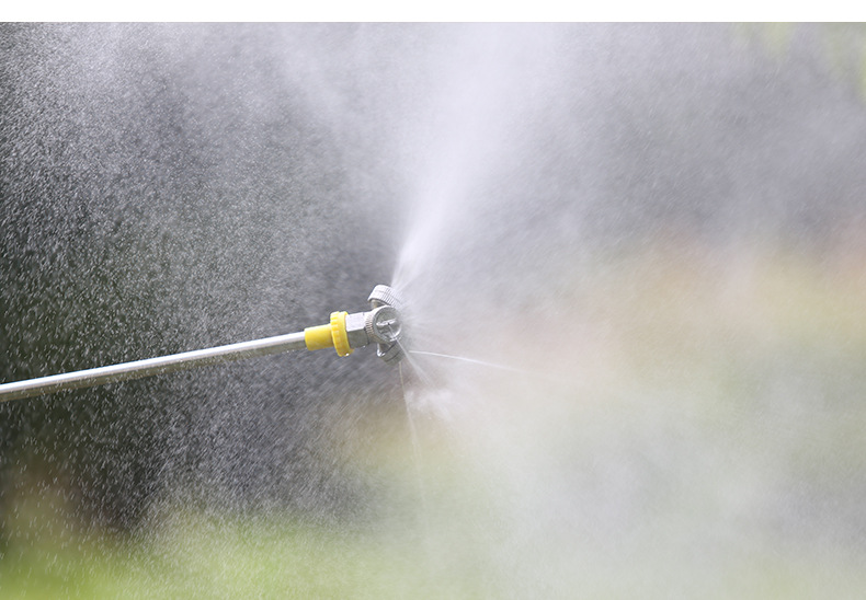 电动喷雾器电烙铁镀铜喷嘴高压扇形细雾喷头园林除尘降温雾化喷头