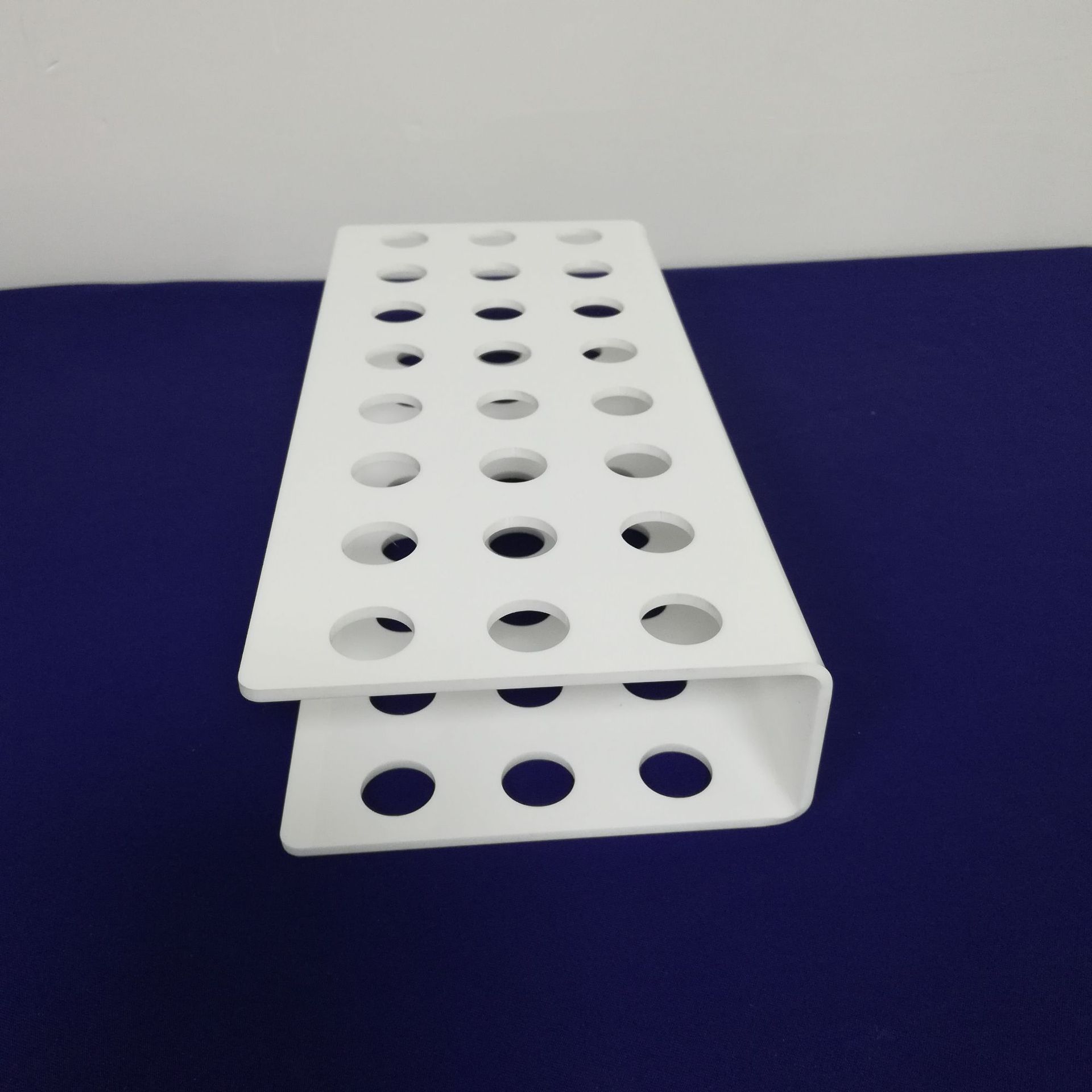 厂家定制实验室透明亚克力试管架 检验中心医用试管支架