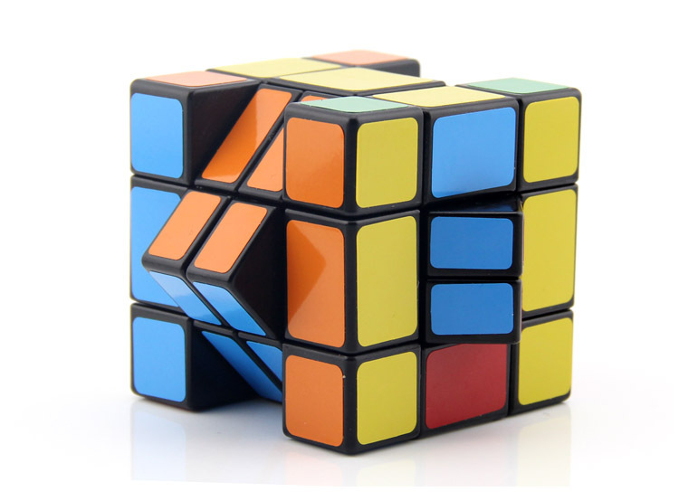 智力乐园混元奥斯卡334魔方黑色 异型比赛专用手感顺滑魔方玩具