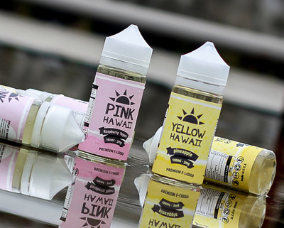 美国进口粉红黄色夏威夷烟油100ml莓果酸奶菠萝超莓果厨师烟油