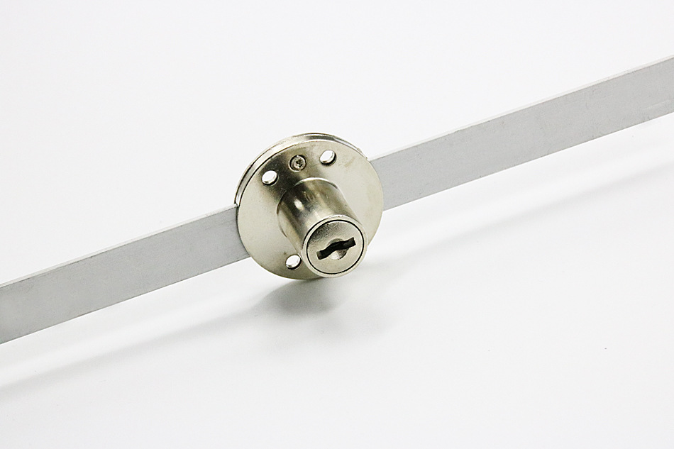 厂家直销协力108办公家具抽屉锁 活动柜侧面三连锁 办公连体柜锁