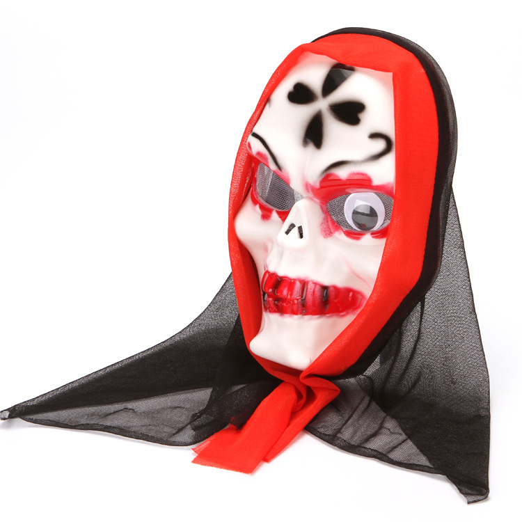 恐怖流血面具 吸血鬼吓人面具 高档恐怖加布加眼睛面具 外贸货源