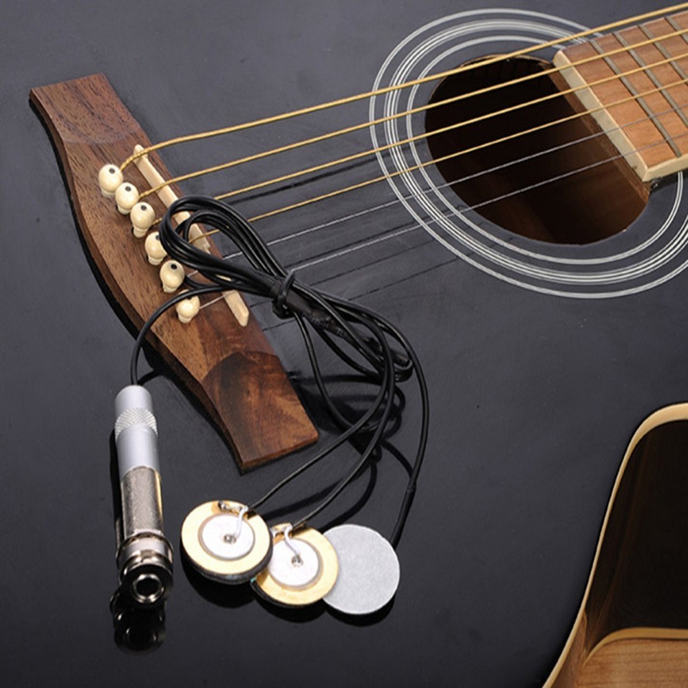 免开孔吉他拾音器 打板木吉他拾音器 贴片拾音器