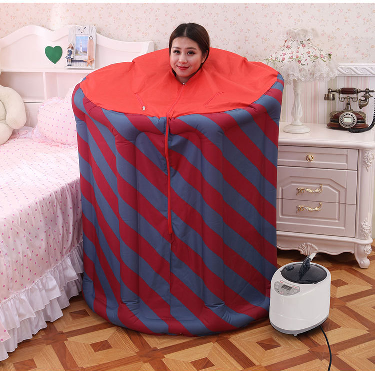 家用满月子汗蒸箱房单人排毒发汗仓熏蒸汽机便携式药浴箱桑拿成人