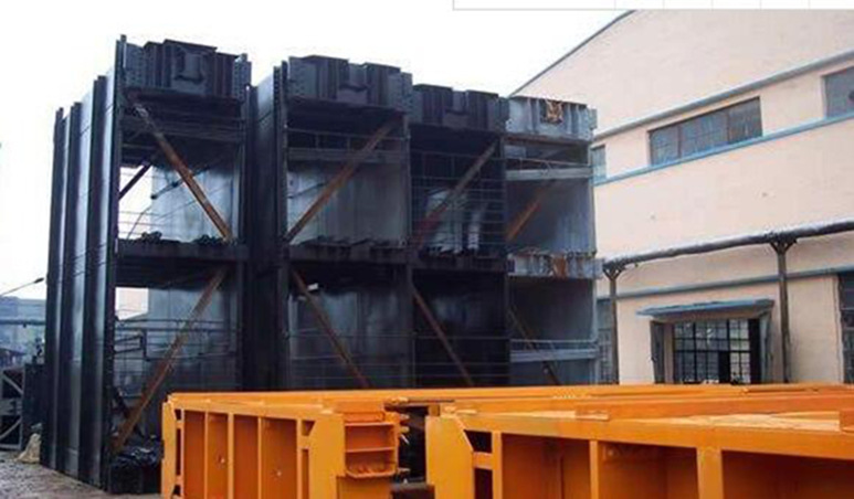 罐笼,二层二车多绳罐笼,提升罐笼 二层二车多绳罐笼