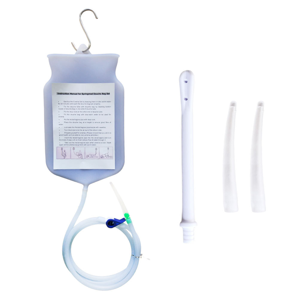 厂家直销硅胶橡胶家用灌肠肛门冲洗袋后庭肛交冲洗浣肠清洗器批发