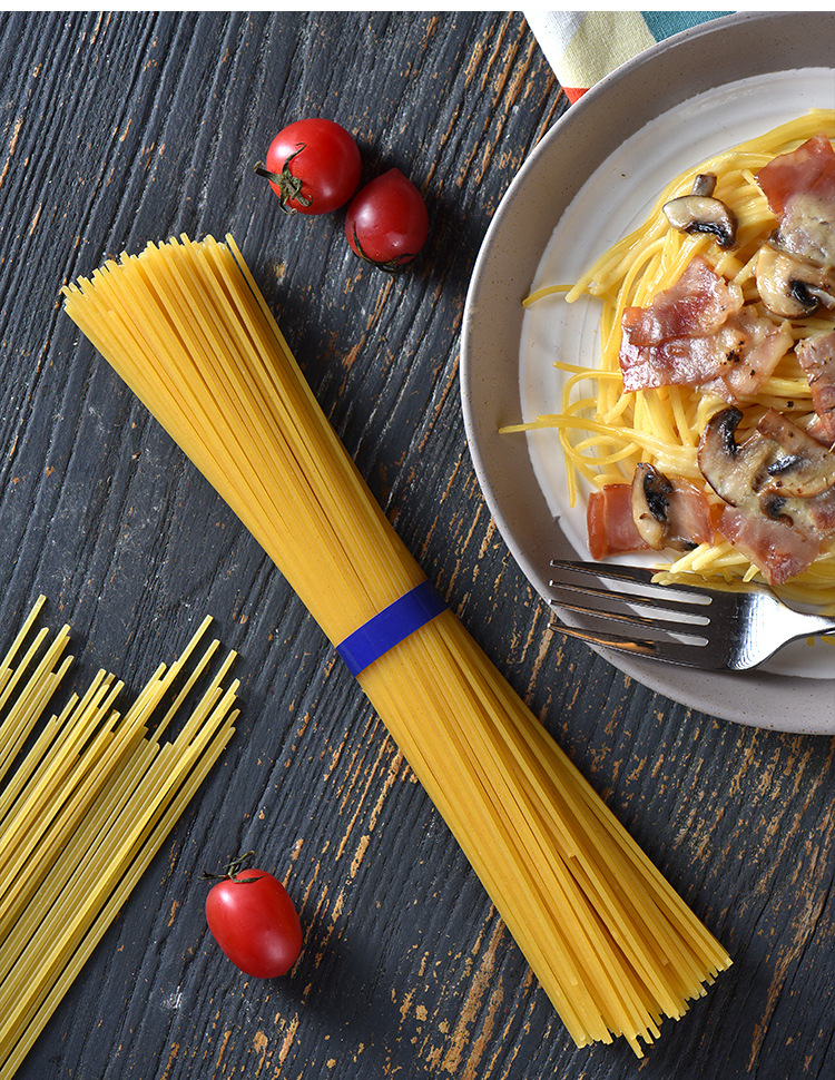 进口乐芙娜意大利面直形面条4# 方便速食面 意面通心粉500g 原装