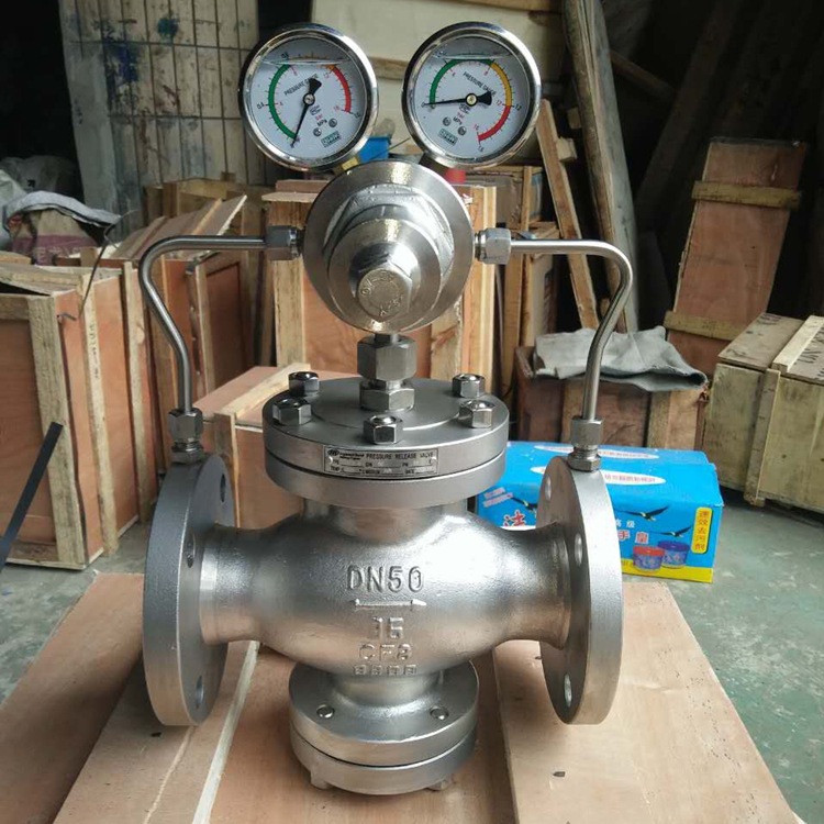 2寸不锈钢减压阀dn50不锈钢氮气减压阀yk43x-16p减压稳压阀dn80