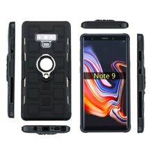 适用于三星note8二合一m10纯色新款s10plus防摔手机壳s8工厂直销