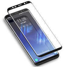 适用三星Note8曲面钢化膜 S8plus全屏玻璃膜 S8防爆膜S7Edge全覆