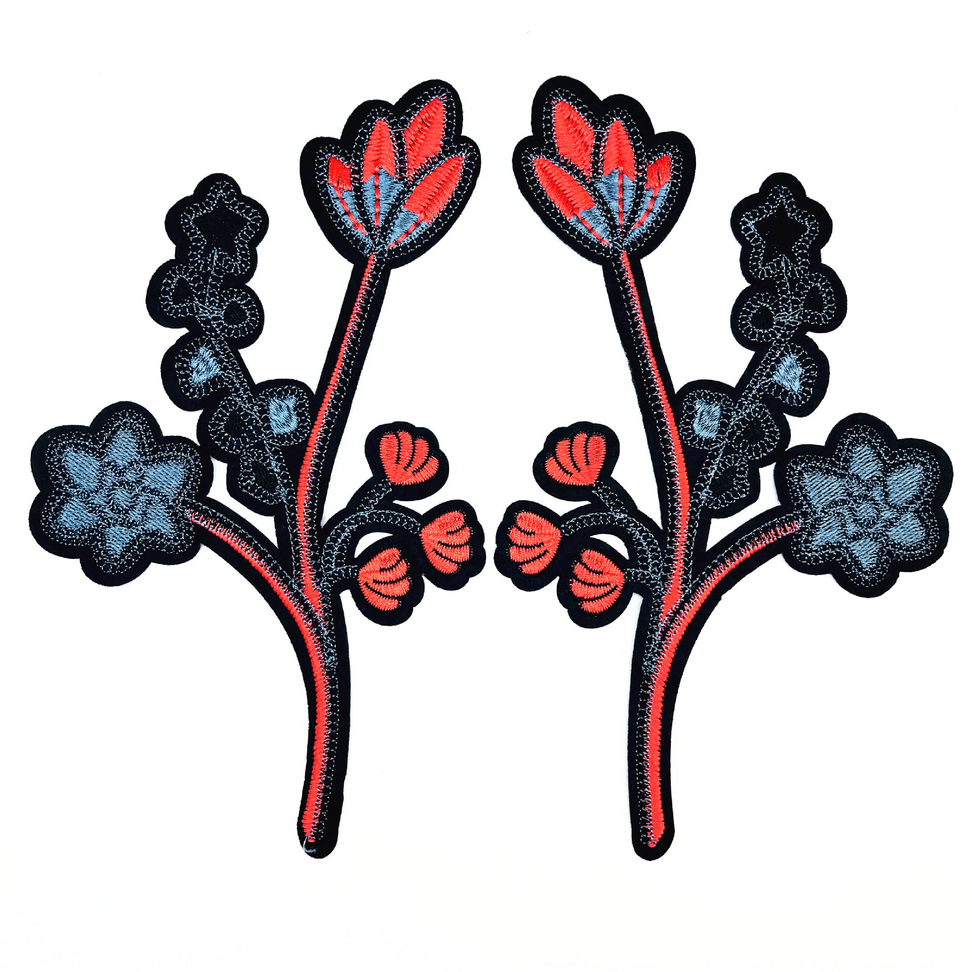 图案绣花贴片补贴大号补洞200斤宽松长袖t恤女2021春秋新款加肥加大码