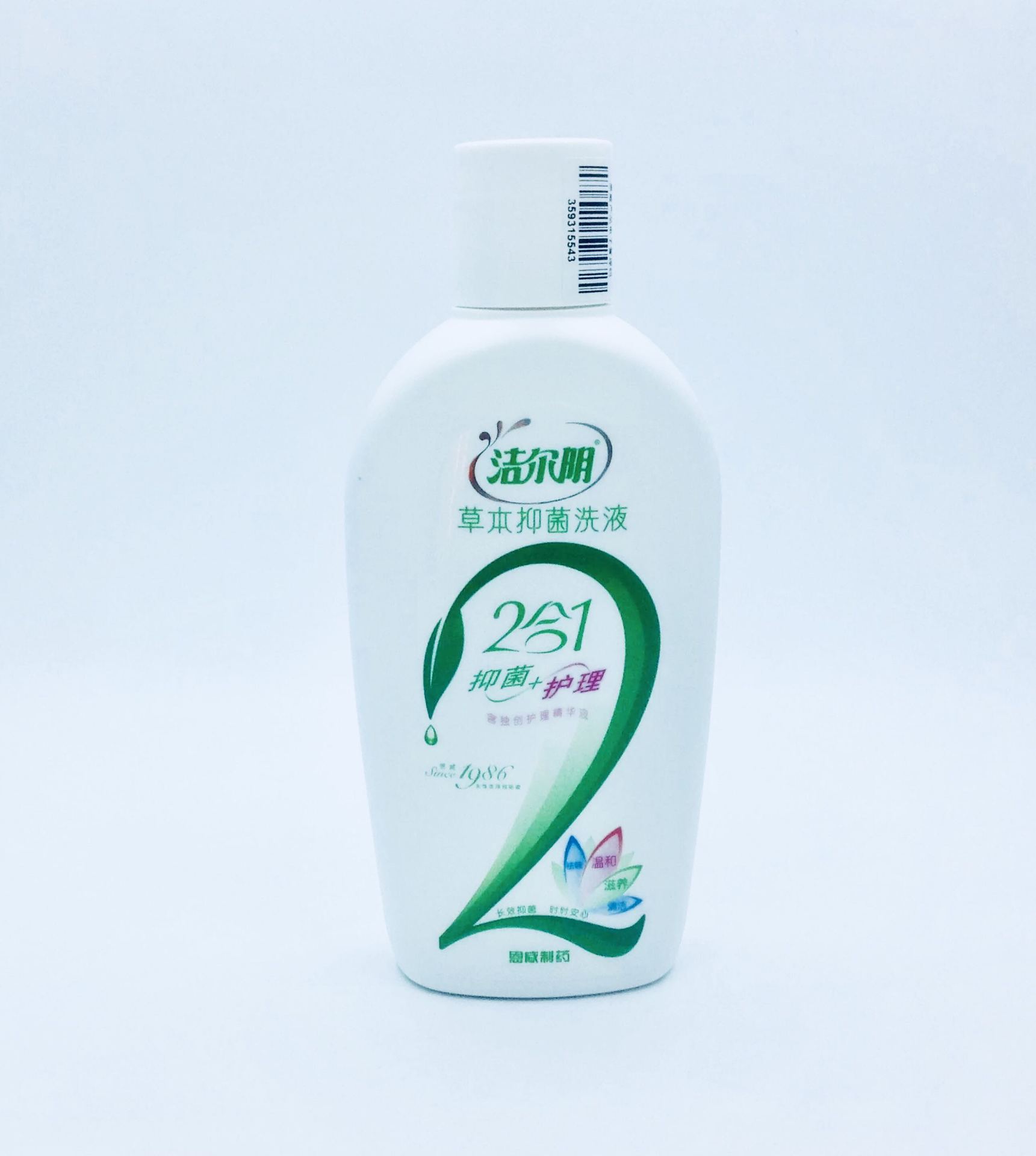 私密爱语恩威洁 尔阴草本 2合一 180毫升/瓶护理 液抑菌液