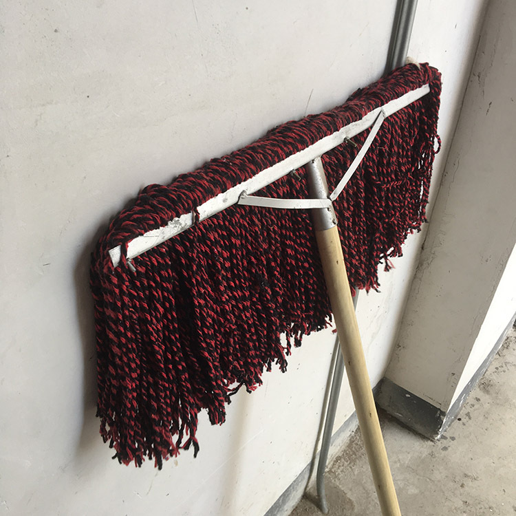 厂家批发大号棉线拖把超宽吸水拖把墩布手拧拖布工厂大厅清洁地面