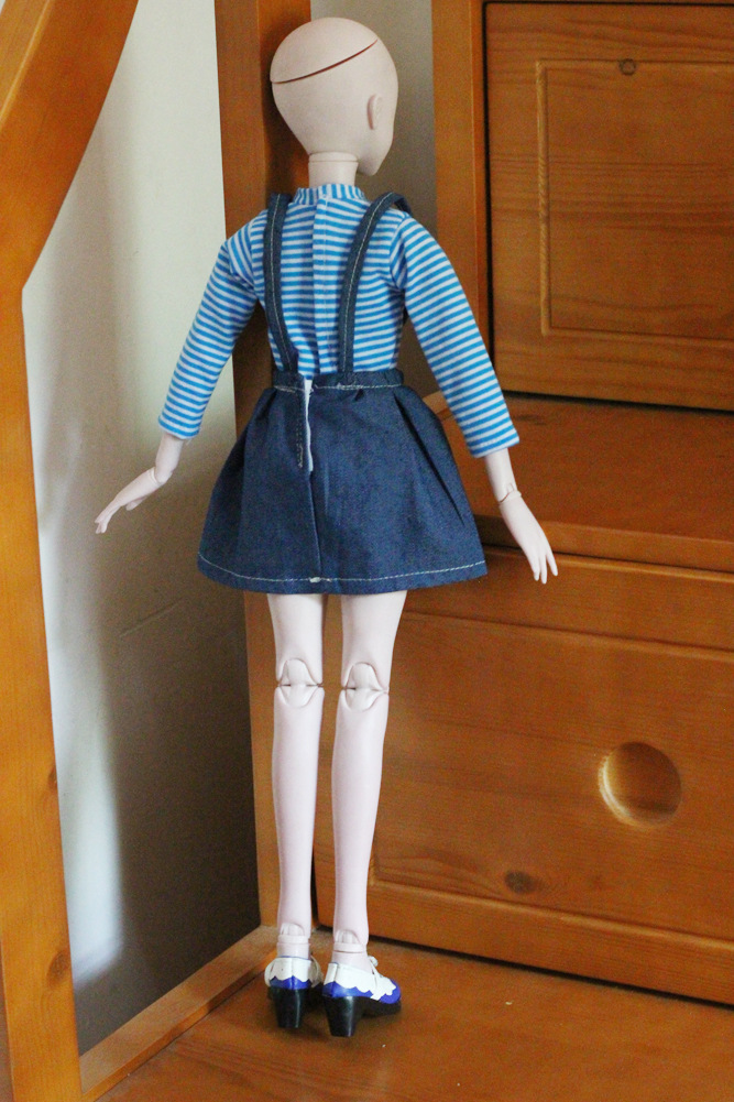 60cm娃娃衣服bjd娃娃换装衣服3分关节洋娃娃时尚衣服