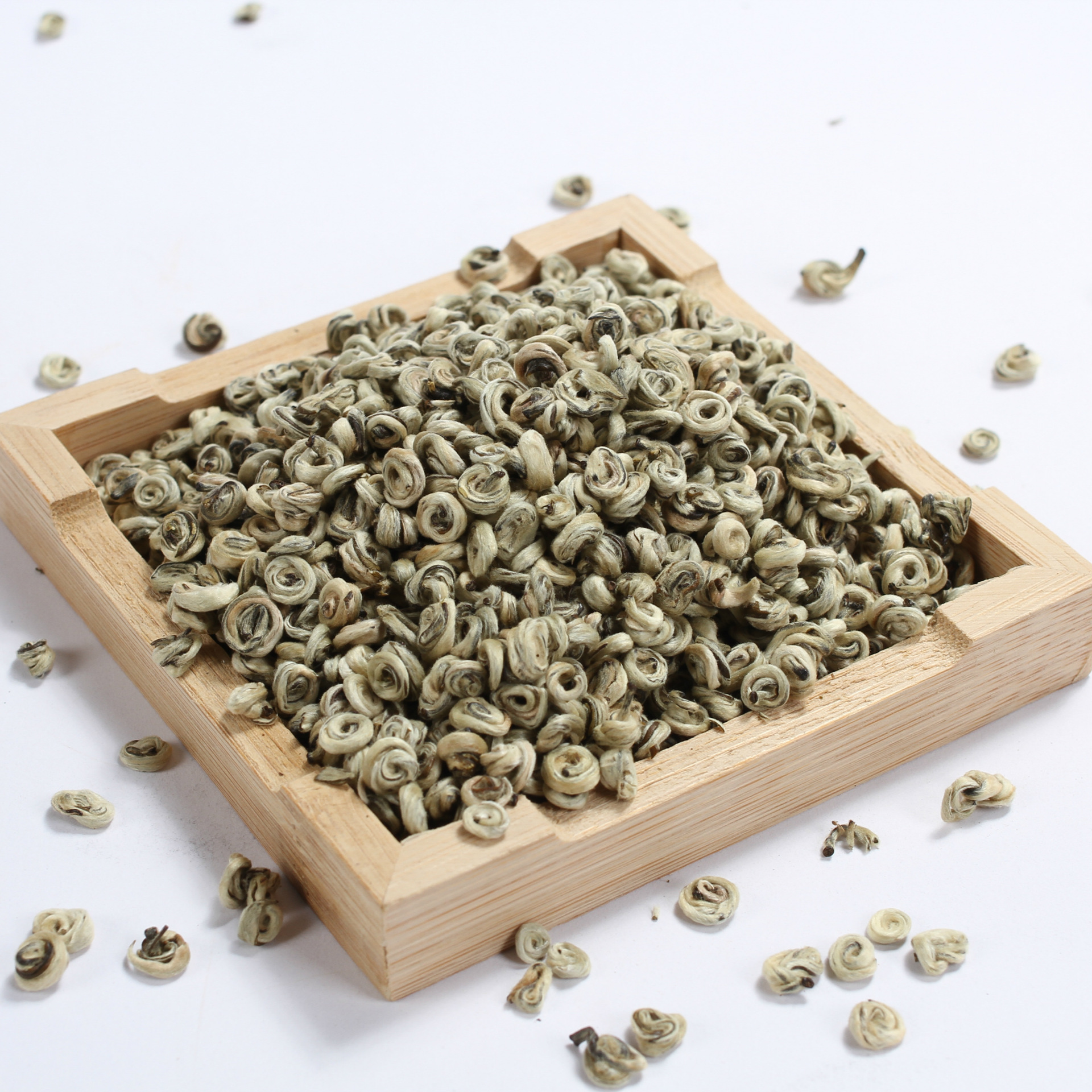 茉莉花茶 金丝螺2022新茶 广西横县特级茉莉浓香型 茶叶散装花茶