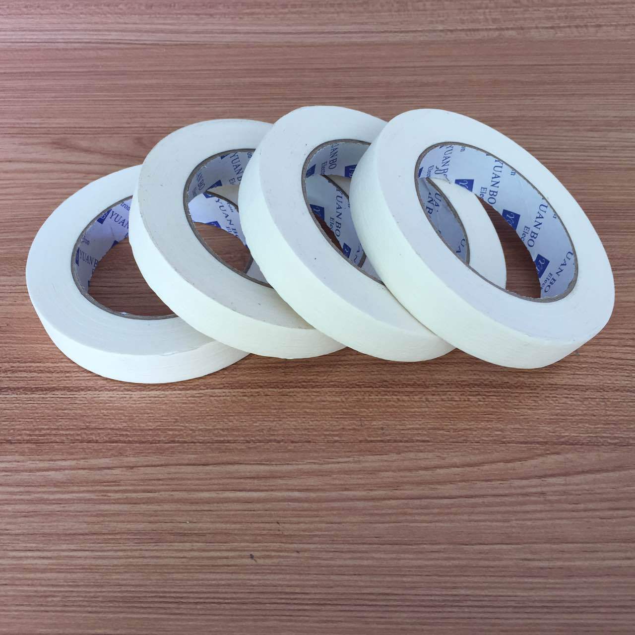 厂家直销白色美纹纸胶带喷漆装修美纹胶纸胶带汽车遮蔽条纹美纹纸