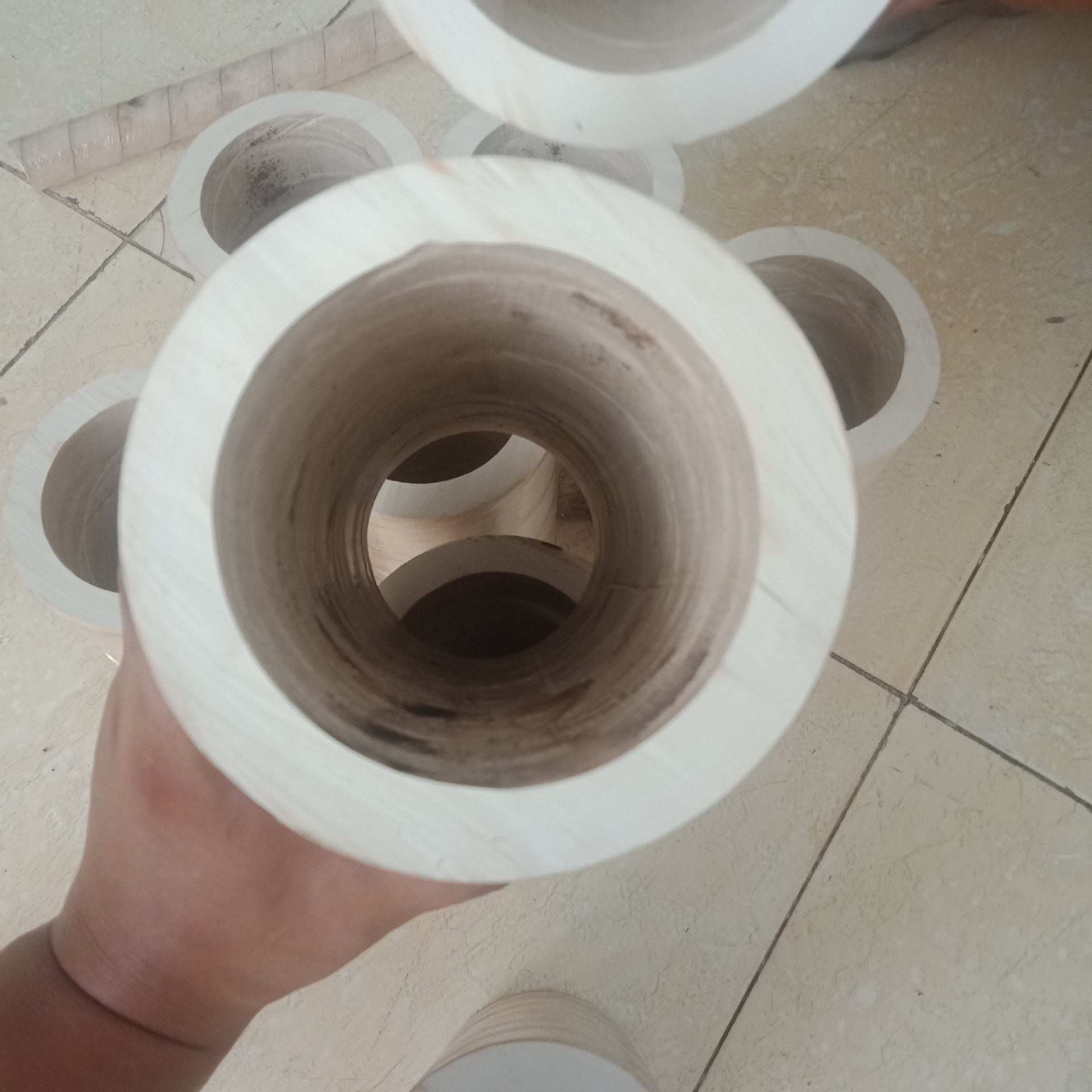 柔软弹性白色天然真空 天然真空橡胶管 永特白色抽真空胶管