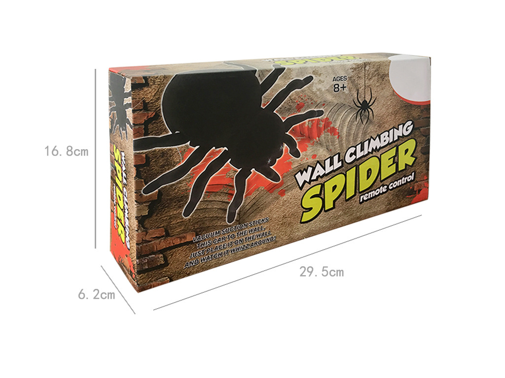 爬墙蜘蛛陆地爬墙双模式遥控蜘蛛脚会动跟着摆动效果逼真仿真仿生
