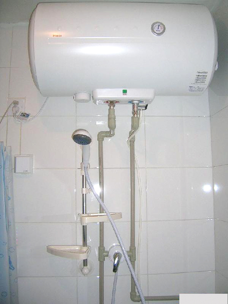 直供电热水器使用淋浴手持花洒套装 贴墙混水阀附件包