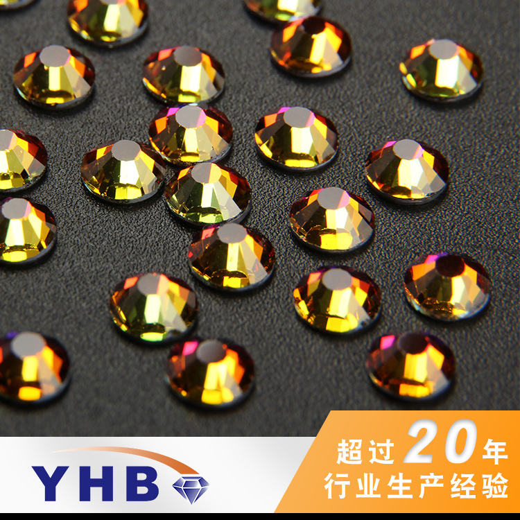 Foreign Trade Hot Selling Imitation Czech Diamond Volcanic Glass Boutique High-End Diamond SS 133.33 Cm-1333.32 cm-Inch Manicure Jewelry