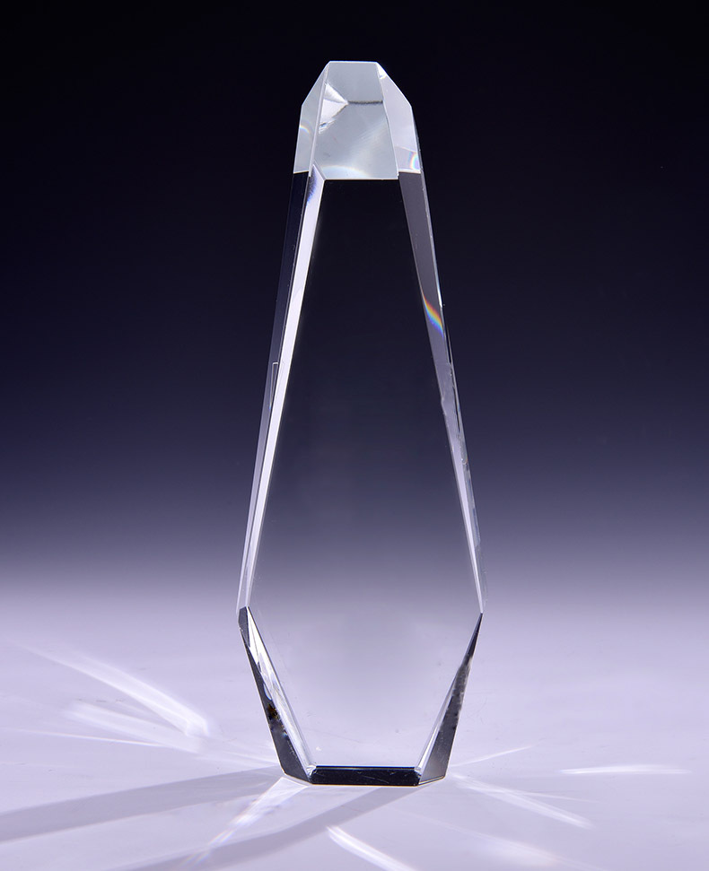 透明水晶奖杯奖牌定制订做刻字奖杯大气精致个人奖杯定制厂家直销
