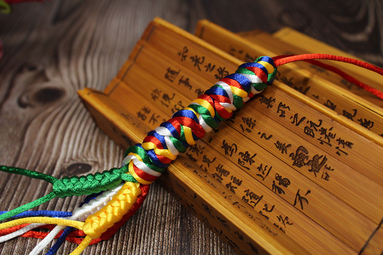 民族风手工编织藏式流苏彩色小虫草结金刚结虫草结挂件车挂批发