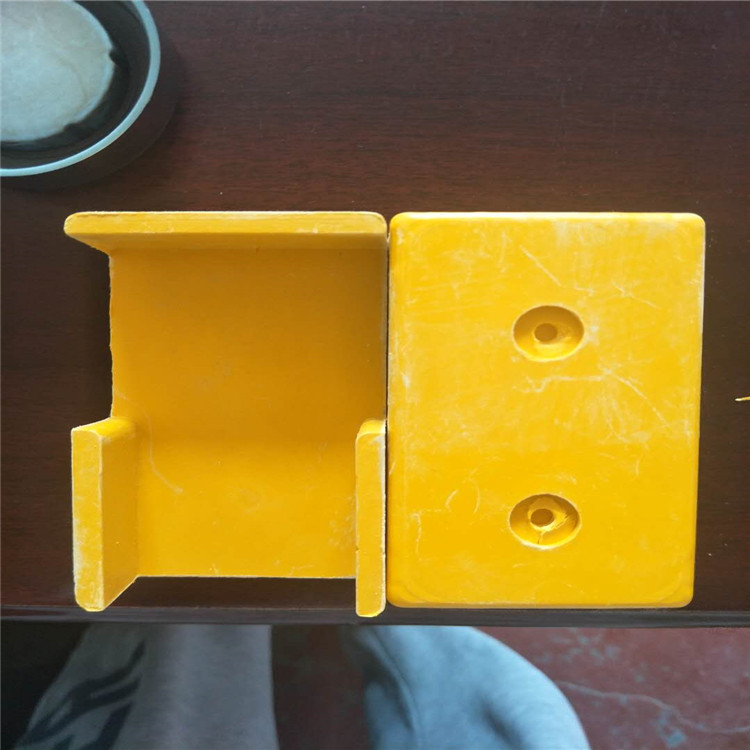 玻璃钢方管模压三通接头 玻璃钢50方管四通,玻璃钢50方管连接件