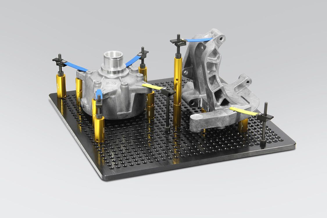 三坐标测量仪通用夹具 厂家直销108件套 夹具底板 摆正固定测件