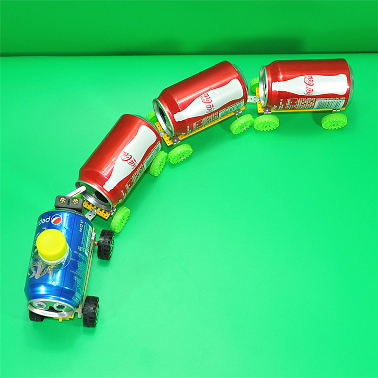 diy手工拼装材料包环保动力小火车科技小制作小学生科学发明作业