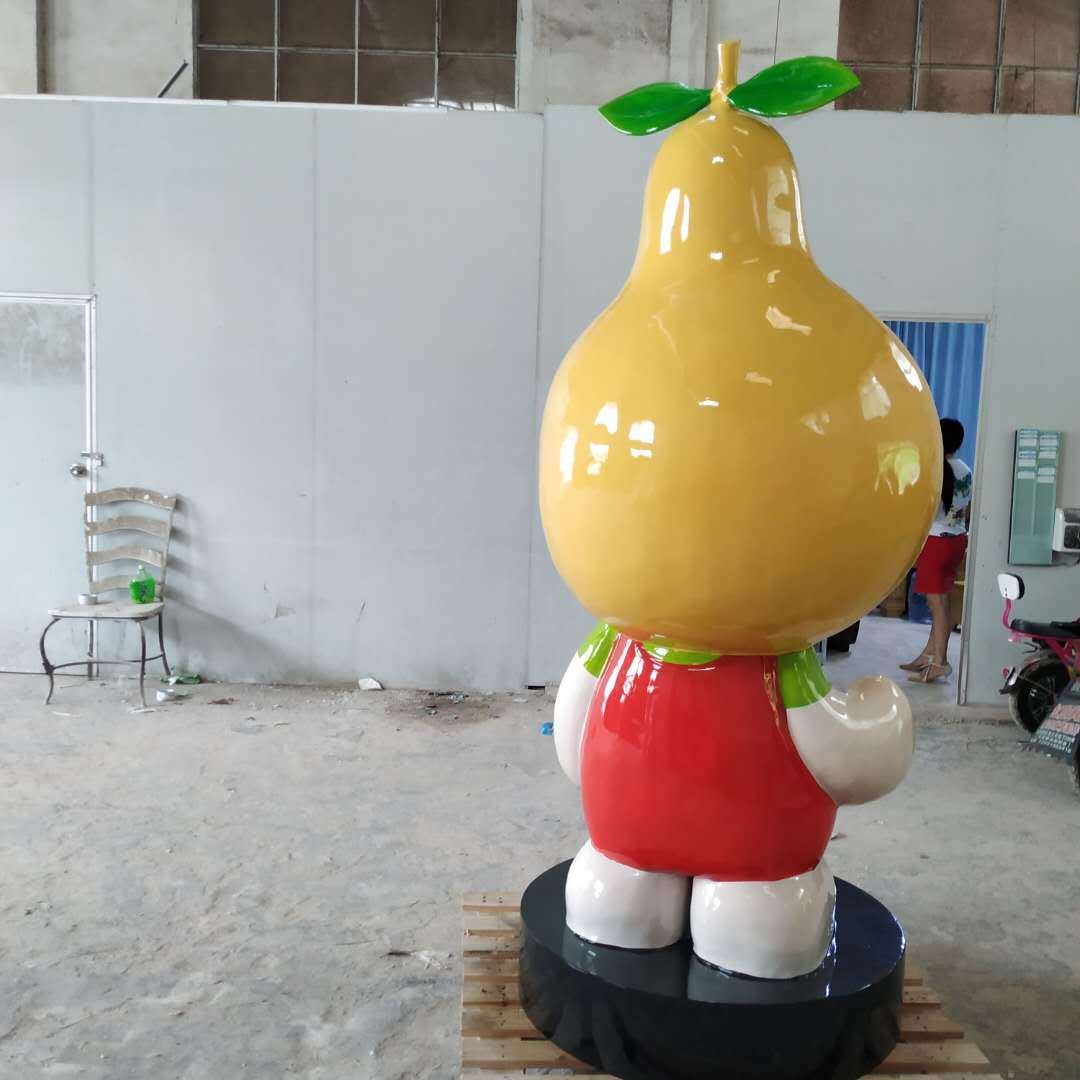 广东展旭直销玻璃钢人物雕塑定制室外公园绿地景观主题圆雕摆件