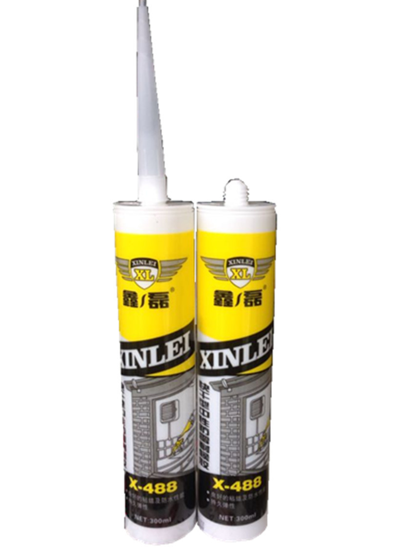 批发中性玻璃胶 透明 黑白灰