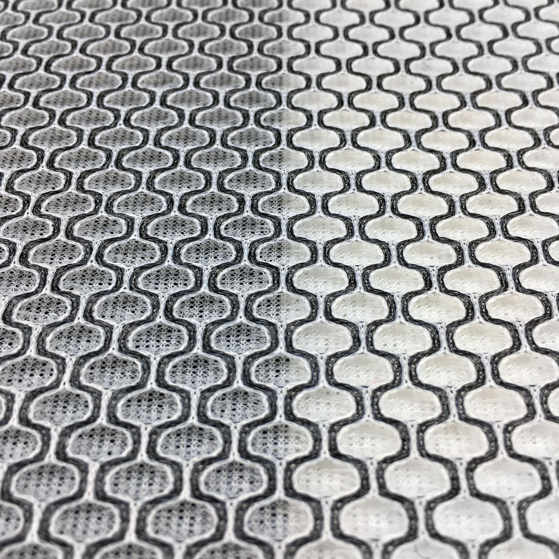 厂家批发3d网眼布 4d网布 床垫面料 吸湿排汗三明治汽车坐垫面料