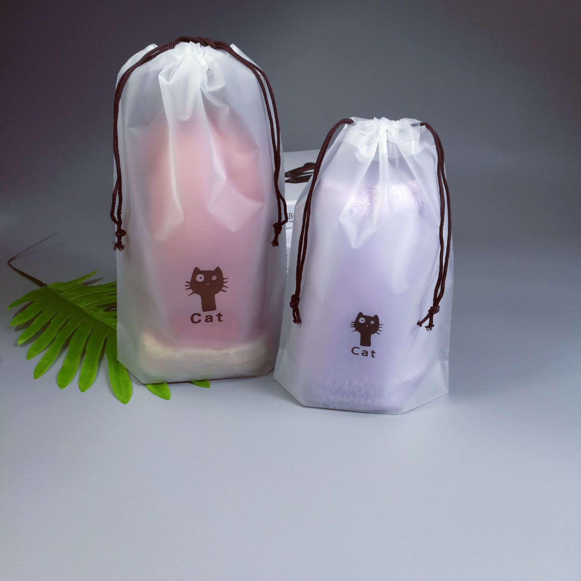 厂家批发现货款塑料礼品包装袋拉绳袋束口袋服装袋厂家直销爆款