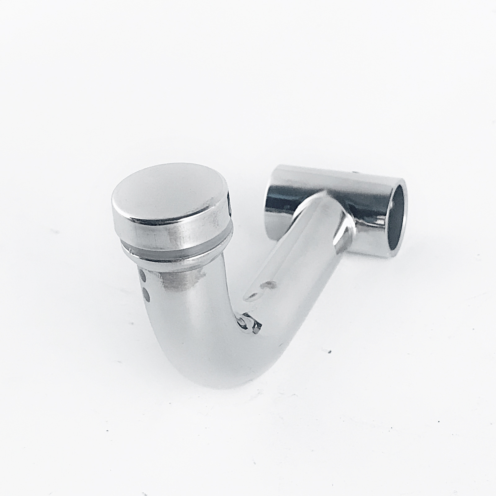 厂家批发玻璃连接件精铸304不锈钢淋浴房浴室圆管连接件促销