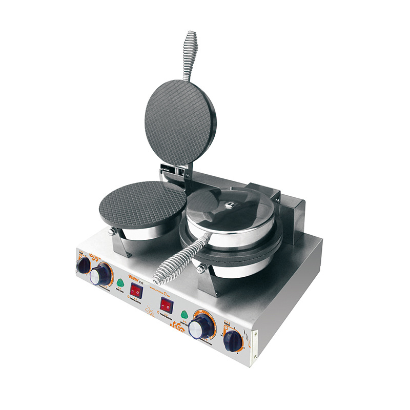 汇利xg-01-02单头双头电热雪糕皮机薄饼皮春卷四川牛肉卷皮机