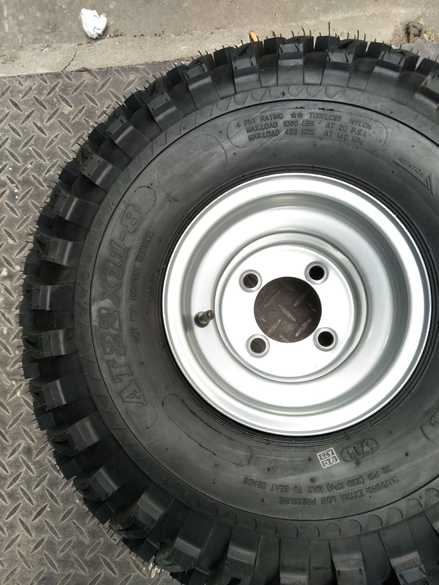 p308花纹22118atv轮胎