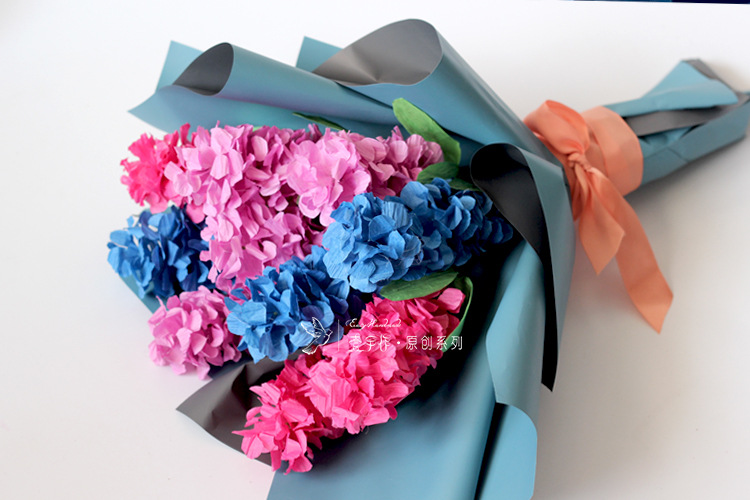 壹手作【纸藤花风信子】diy装饰纸藤花材料包