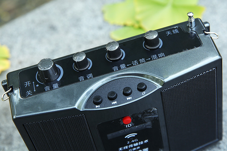 圣韵二胡扩音器乐器无线扩音器 吉他笛子拾音器无线立体声音响