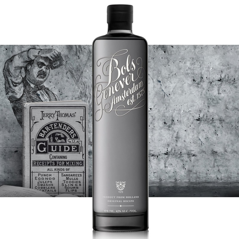 洋酒bols genever gin 波士荷式金酒杜松子酒鸡尾酒调酒基酒700ml