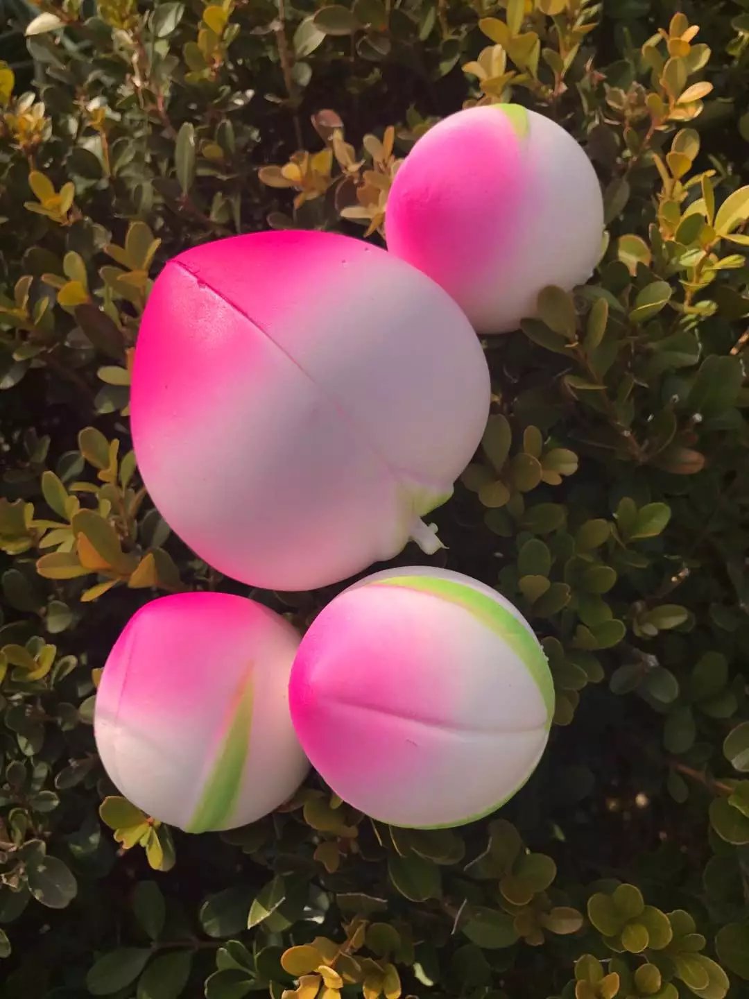 2020款家居工艺摆件食品创意仿真桃子 树脂pu摆件