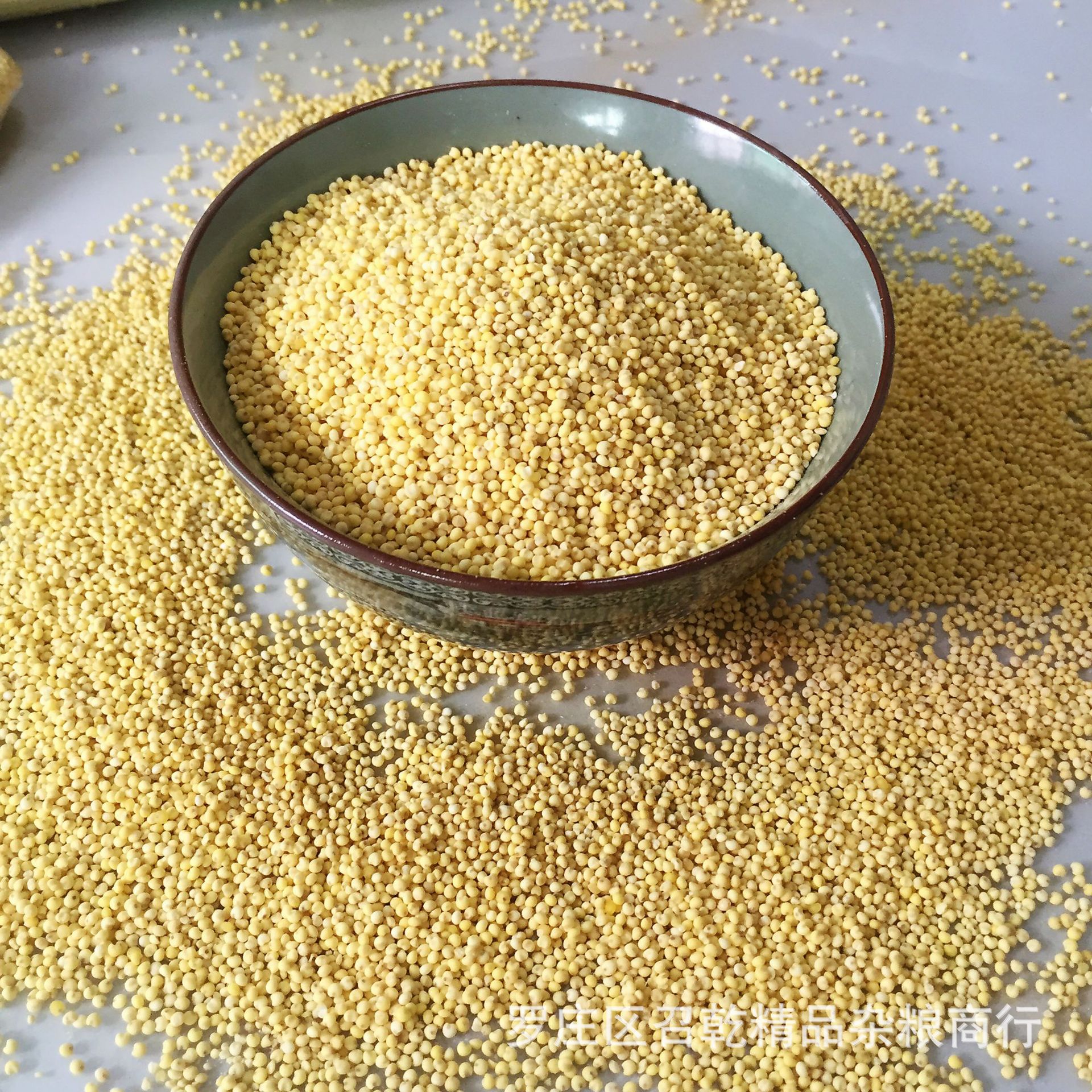 批发大黄米 批发东北大黄米黍子米 五谷杂粮黄糯小米袋装25kg