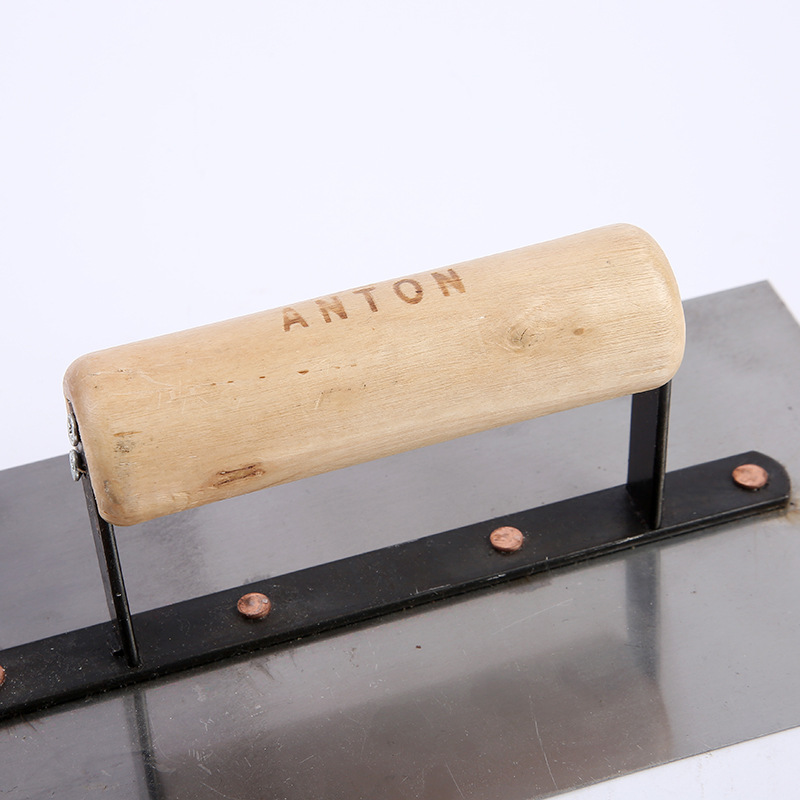 抹泥刀 木柄泥工刀抹泥板平抹子 水泥刮刀 建筑工具批发 五金工具