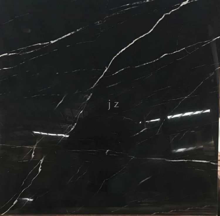 全抛釉地砖地板砖 客厅瓷砖黑金花800x800深色色砖门槛石过门石