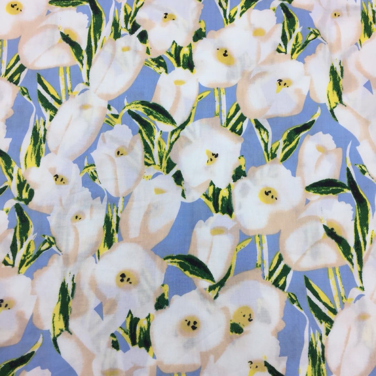 厂家直销 新款全棉环保水印花儿童服装面料 高密柔软亲肤面料