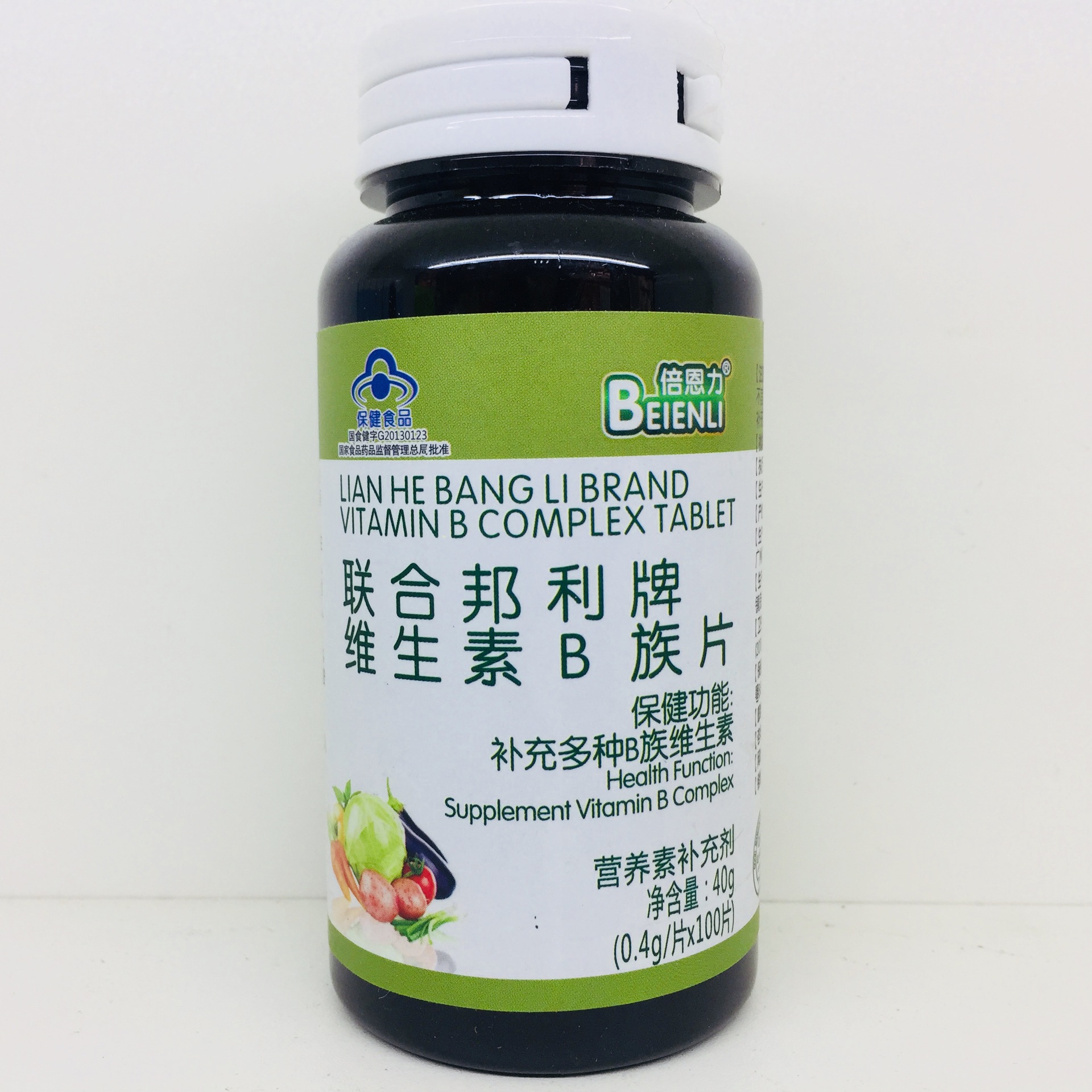 倍恩力 联合邦利牌 维生素b族片 100片 营养素片 补充维生素b