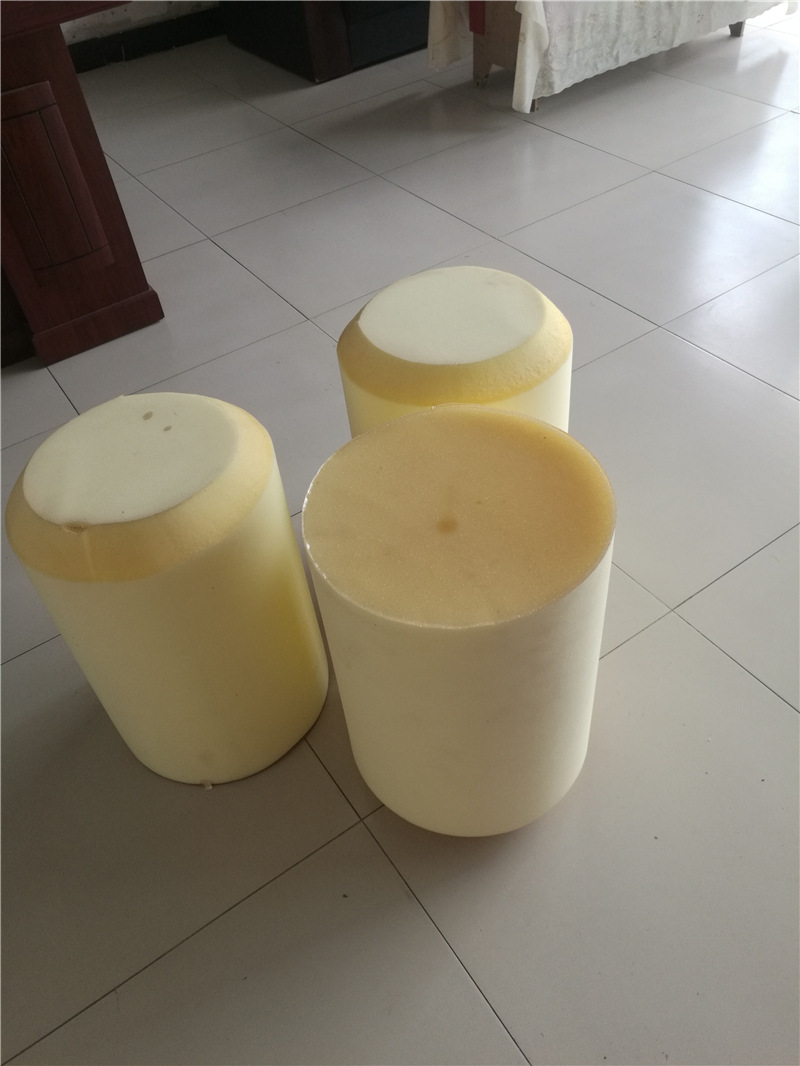 圆形管道清洗海绵柱圆形圆柱体海棉吸油吸水棉芯聚氨酯pu发泡海绵