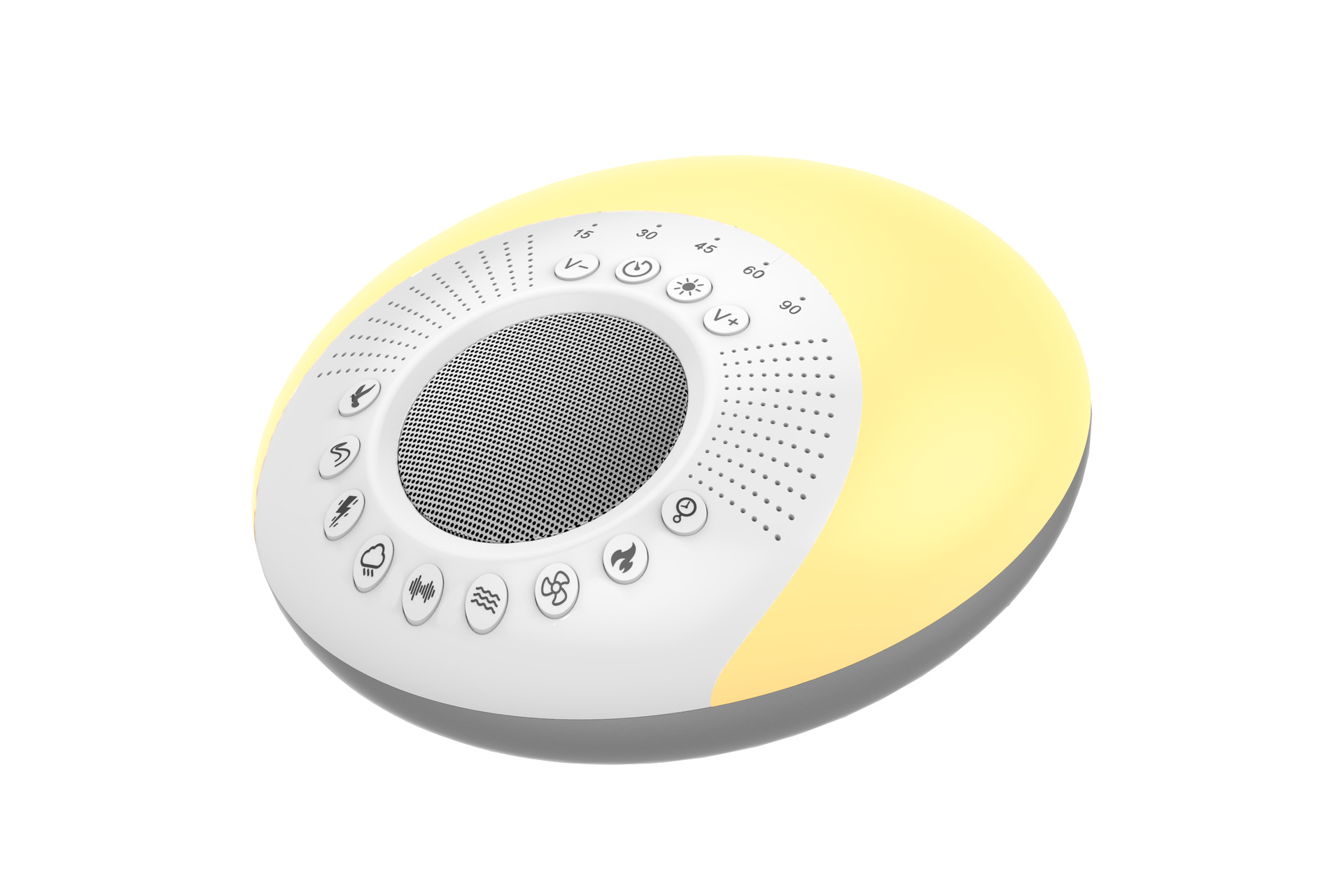 带小夜灯创意唤醒音乐助眠器 蔚蓝天音乐助眠器 新品