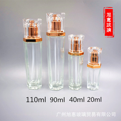 20ml-120ml六角化妆品瓶_20ml-120ml六角化妆品瓶精华液爽肤水乳液瓶