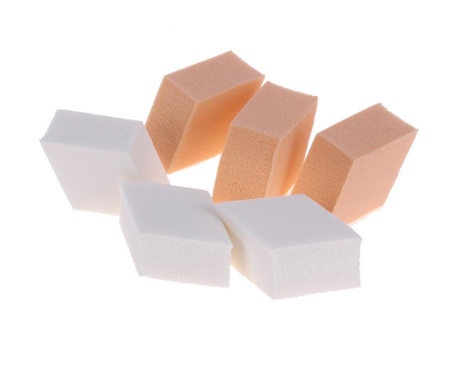 菱形海绵粉扑 干湿两用美容彩妆工具 乳胶双面皮菱形bb粉底化妆棉