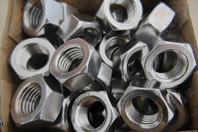 m27六角螺母 304不锈钢螺母 din934六角螺帽不锈钢紧固件标准件